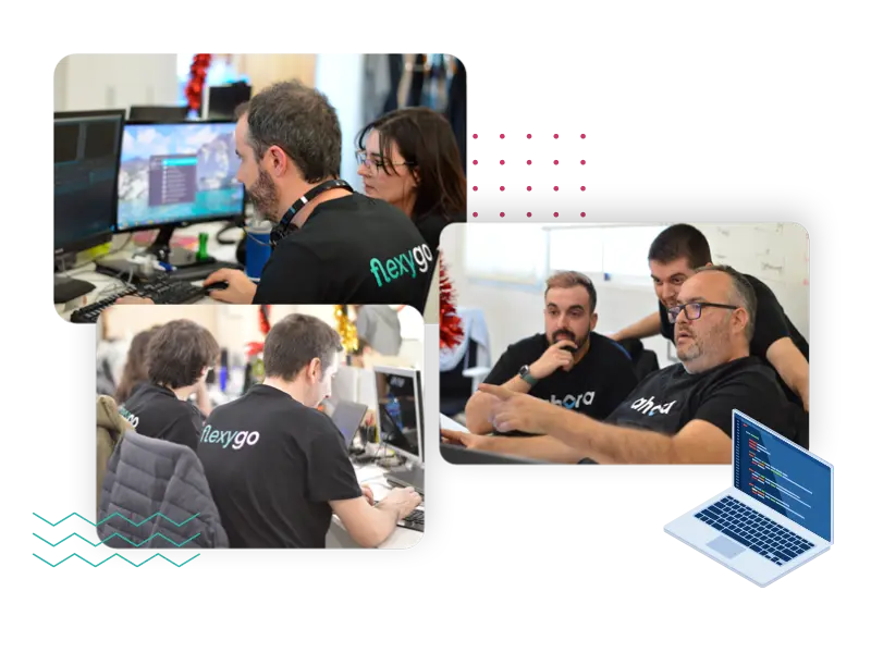 Desarrolladores de Flexygo, la plataforma low code de AHORA